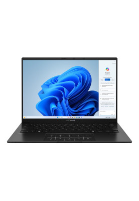 ASUS Ноутбук Zenbook 14 UM3406HA-PP025X 14" 3K OLED, AMD R7-8840H, 16GB, F1TB, UMA, Win11P, Чорний