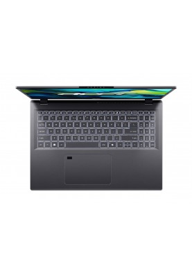 Acer Ноутбук Aspire 16 A16-51GM 16" WUXGA IPS, Intel 7-150U, 16GB, F1TB, NVD2050-4, Lin, сірий