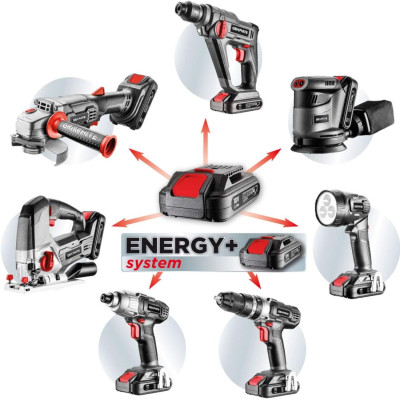 Graphite Шліфмашина ексцентрикова акумуляторна Energy + 125мм 18В 9000об·хв 1.1кг без АКБ та ЗП Graphite Шліфмашина ексцентрикова акумуляторна Energy + 125мм 18В 9000об·хв 1.1кг без АКБ та ЗП