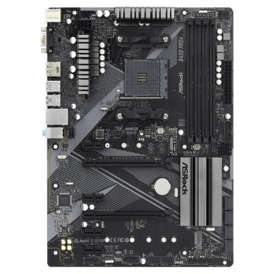 ASRock Материнська плата B450 PRO4 R2.0 sAM4 B450 4xDDR4 M.2 HDMI DP D-Sub USB Type-C ATX