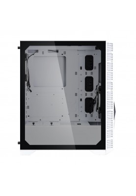 Zalman Корпус Z3 Iceberg, без БЖ, 2xUSB3.0, 1xUSB2.0, 2x120mm ARGB fans, TG Side Panel, EATX, White