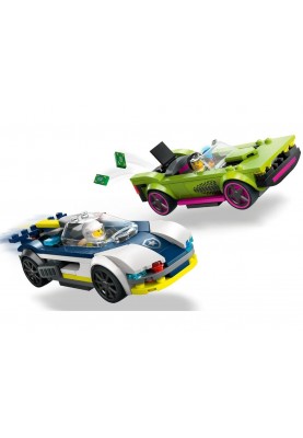 LEGO Конструктор City Переслідування маслкара на поліцейському автомобілі