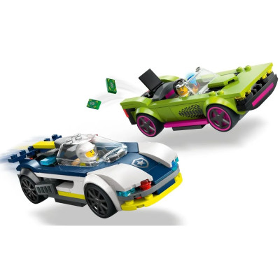 LEGO Конструктор City Переслідування маслкара на поліцейському автомобілі