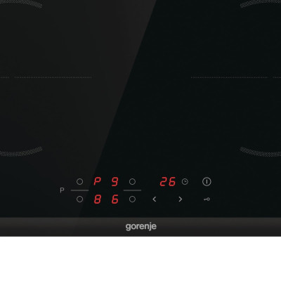 Gorenje Варильна поверхня індукційна, 60см, PowerBoost, TouchControl, чорний