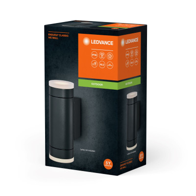 LEDVANCE Світильник GU10 фасадний IP65 ENDURA CLASSIC ITY WALL чорний