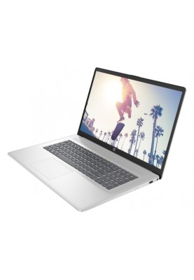 HP Ноутбук 17-cn3016ua 17.3" FHD IPS AG, Intel i5-1335U, 16GB, F512GB, UMA, DOS, сріблястий