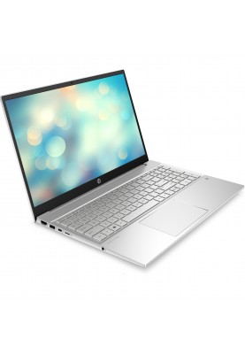 HP Ноутбук Pavilion 15-eh3004ua 15.6" FHD IPS AG, AMD R5-7530U, 8GB, F512GB, UMA, DOS, сріблястий