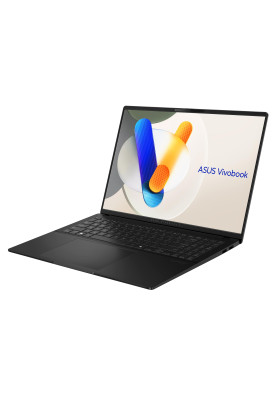 ASUS Ноутбук Vivobook S 16 M5606UA-MX026 16" 3.2K OLED, AMD R7-8845HS, 32GB, F1TB, UMA, NoOS, Чорний