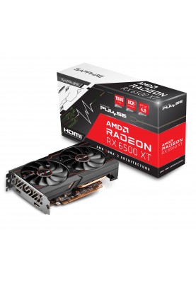 SAPPHIRE Відеокарта Radeon RX 6500 XT 8GB GDDR6 PULSE GAMING OC