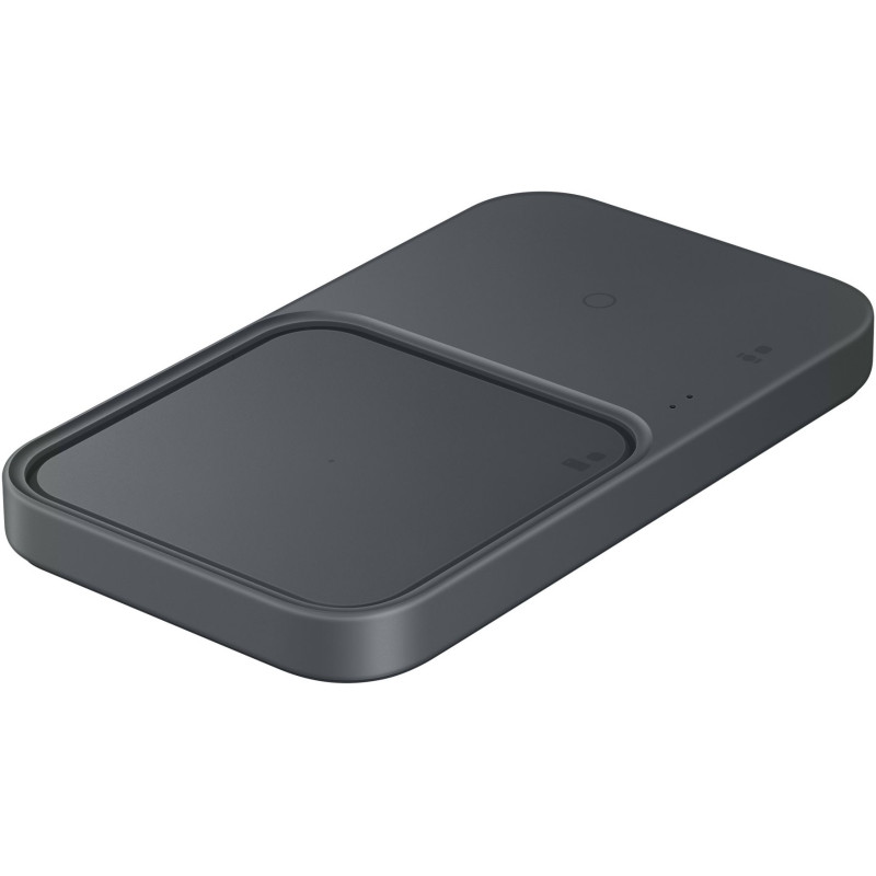 Samsung Зарядний пристрій бездротовий Duo 15Вт з блоком живлення, сірий темний