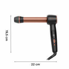 Rowenta Стайлер Twist Curl, автоматичний, темп.режимів-4, 150C–210С, кераміка, рукавича та термопідкладка, чорно-золотий