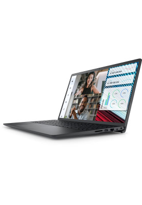 Dell Ноутбук Vostro 3520 15.6" FHD AG, Intel i5-1235U, 16GB, F512GB, UMA, Lin, чорний