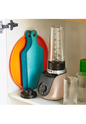 Tefal Блендер стаціонарний Blend UP, 1000Вт, чаша-700мл, тритан, чорно-золотистий