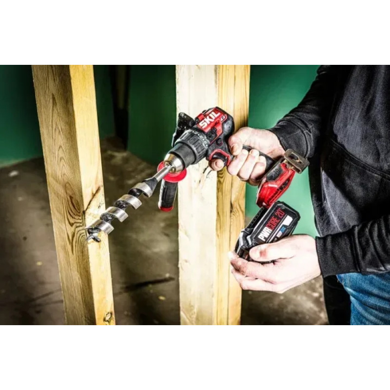 Skil Шурупокрут-дриль акумуляторний 3080 CA XP 20В 1х5А·год 130Нм 600·2100об·хв 1.55кг