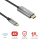 Trust Calyx USB-C to HDMI 1.8м BLACK