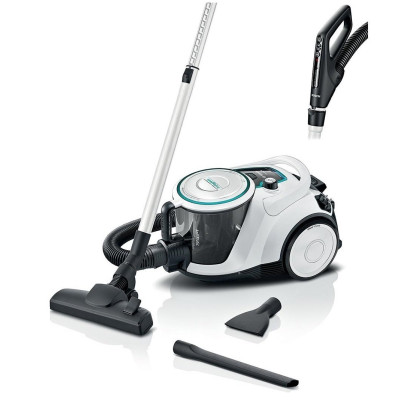 Bosch Пилосос контейнерний, білий BGS41HYG1