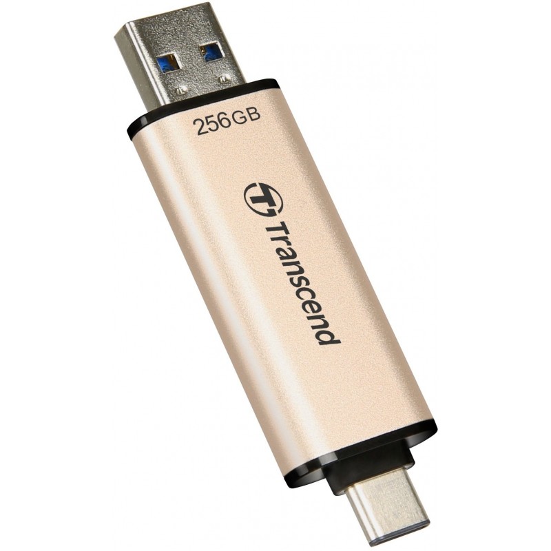 Transcend Накопичувач 256GB USB 3.2+Type-C JetFlash 930 Black R420/W400MB/s