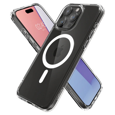 Spigen Чохол для Apple iPhone 15 Pro Max Ultra Hybrid MagFit, White