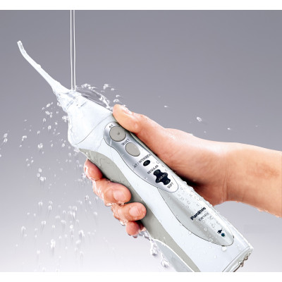 Panasonic Іригатор портативний, чаша 130 мл, аккум. в компл., сірий