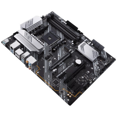 ASUS Материнська плата PRIME B550-PLUS sAM4 B550 4xDDR4 M.2 HDMI DP ATX