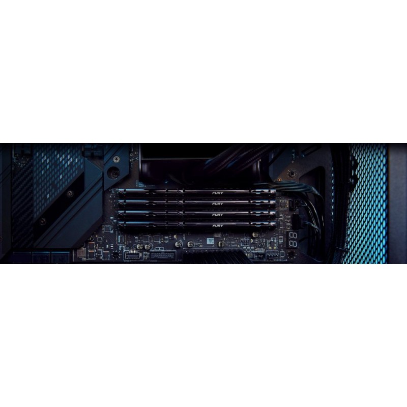 Kingston Пам'ять ПК DDR5 32GB 6000 FURY Beast Black XMP