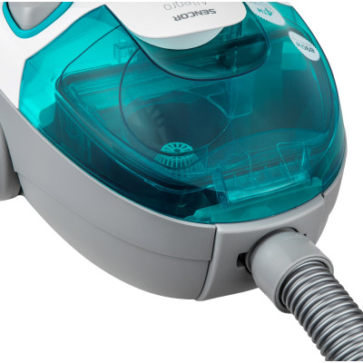 Sencor Пилосос контейнерний Allegro, 890Вт, конт пил -1,5л, НЕРА, синьо-сірий