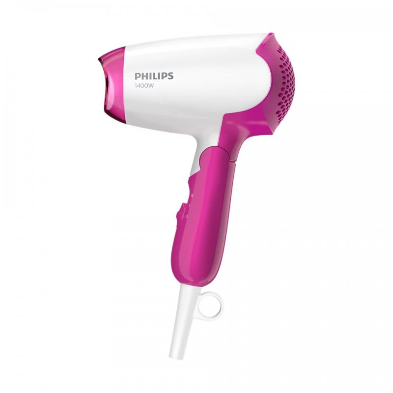 Philips Фен Essential Care дорожній, 1400Вт, 2 режими, рожевий