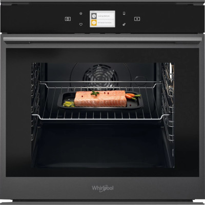 Whirlpool Духовий шафа Whirlpool електричний, 73л, A+, дисплей, конвекція, телескопічні напрямні, чорний