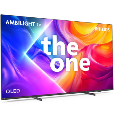 Philips Телевізор 75" QLED 4K 144Hz Smart Titan OS Black Ambilight