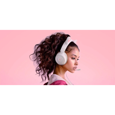 Razer Гарнітура Razer Kraken Kitty V3 X, mini-jack, 1.3м, білий