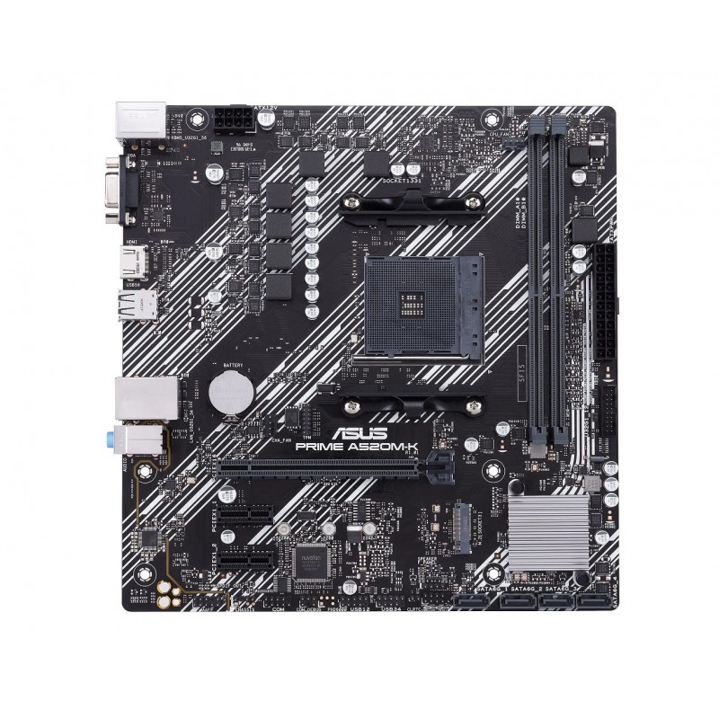 ASUS Материнcька плата PRIME A520M-K sAM4 A520 2xDDR4 HDMI D-Sub mATX