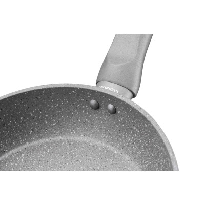 ARDESTO Сковорідка Gemini Gourmet з кришкою 26 см, сірий, алюміній