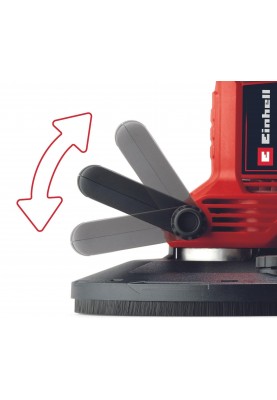 Einhell Шліфмашина для стін TC-DWS 225, 1220 Вт, d225 мм, 1500-2300 об/хв, набір шліфпаперу 6 шт, 2.7 кг