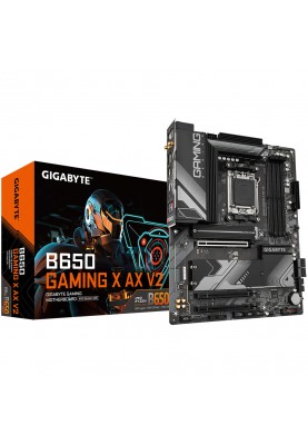 Gigabyte Материнська плата B650 GAMING X AX V2 sAM5 B650 4xDDR5 M.2 HDMI DP ATX