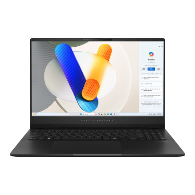 ASUS Ноутбук Vivobook S 15 M5506UA-MA029 15.6" 2.8K OLED, AMD R7-8845HS, 32GB, F1TB, UMA, NoOS, Чорний