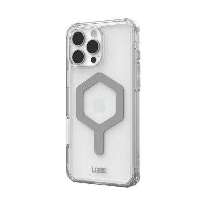 UAG Чохол для iPhone 16 Pro Max, Plyo Magsafe, Ice/Silver