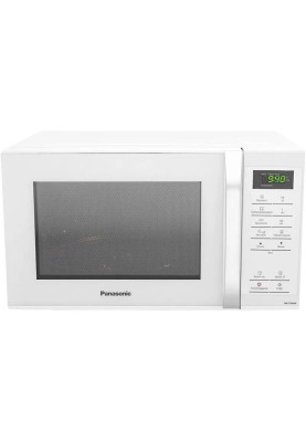 Panasonic Мікрохвильова піч, 25л, 800Вт, дисплей, відкрю ручкою, білий