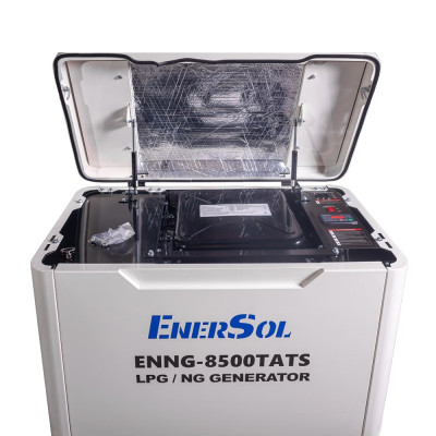 EnerSol Генератор газовий ENNG-8500TATS, 400В, 8.0-8.5кВт, 3Фази, електростартер, 160.0кг EnerSol Генератор газовий ENNG-8500TATS, 400В, 8.0-8.5кВт, 3Фази, електростартер, 160.0кг
