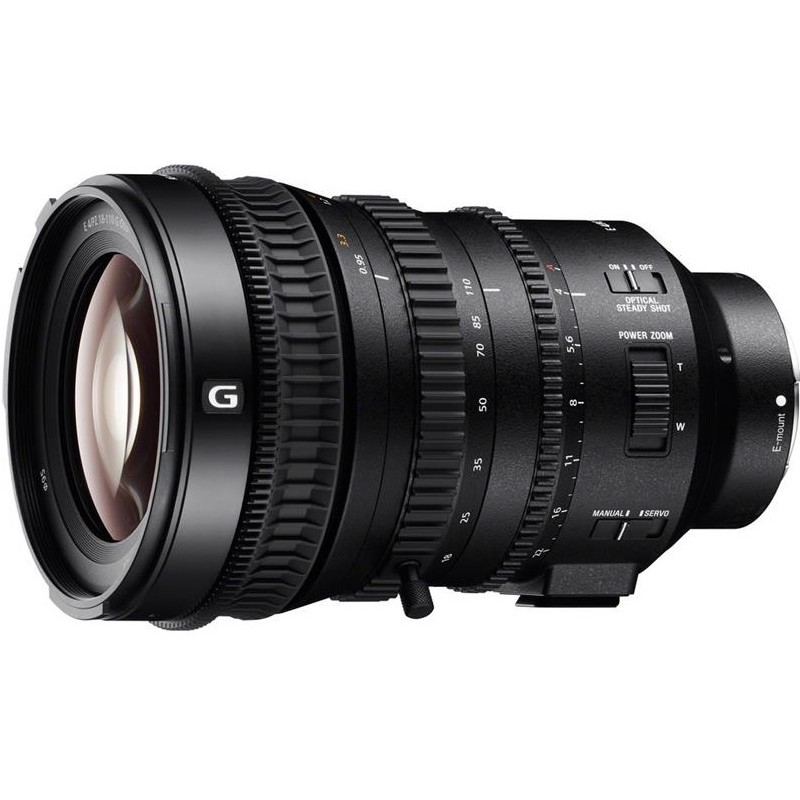 Sony 18-110mm, f/4.0 G Power Zoom