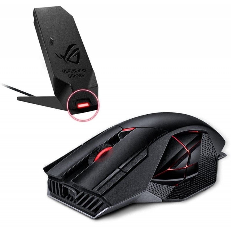 ASUS Миша ROG Spatha X RGB USB/WL Black