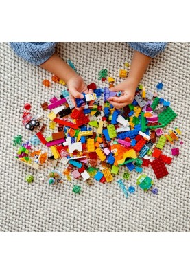 LEGO Конструктор Classic Прозорі кубики для творчості 11013