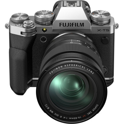 Fujifilm Цифрова фотокамера X-T5 + XF 16-80 F4 Kit Silver
