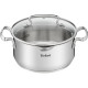 Tefal Коструля з кришкою DUETTO+, діаметр 20 см, нержавіюча сталь , об'єм 2,9 л.