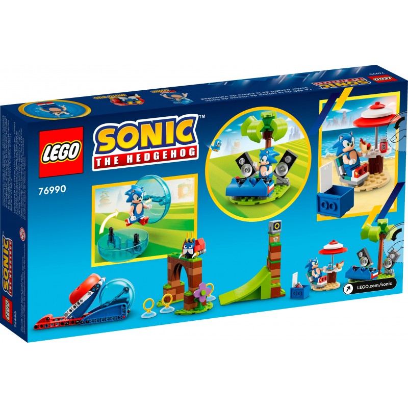 LEGO Конструктор Sonic the Hedgehog Змагання швидкісної сфери Соніка