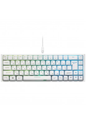 2E Gaming Клавіатура ігрова KG350 RGB 68key USB White Ukr