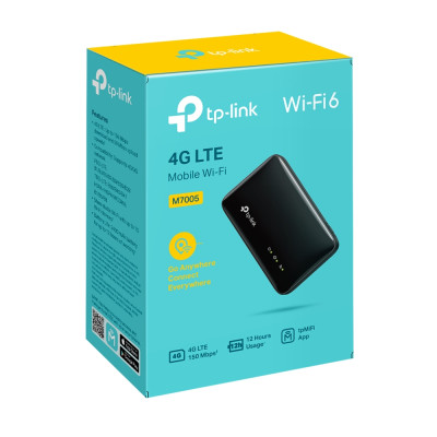 TP-Link Мобільний Маршрутизатор M7005 N150, 4G/LTE, 2400мА*год