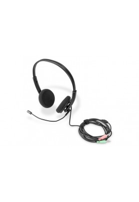 Digitus Гарнітура Stereo Headset, 1.95m cable, 2x3.5mm AUX