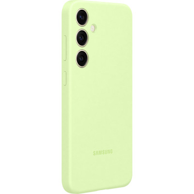 Samsung Чохол для Galaxy S24+ (S926), Silicone Case, зелений світлий