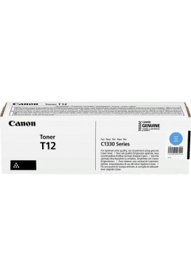 Canon Картридж T12 i-SENSYS XC1333 Series (5400 стор.) Cyan