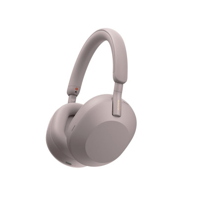 Sony Навушники Over-ear WH-1000XM5 BT 5.2, ANC, Hi-Res, AAC, LDAC, Wireless, Mic, Розовий